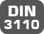Conform standardului DIN cu numarul specificat