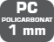 Material din policarbonat