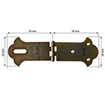 BALAMA ORNAMENTALA PENTRU CUFERE 51X38 MM
