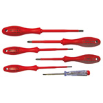 SET ŞURUBELNITE IZOLATE PVC PLATE ŞI PZ + TESTER - 6 P.