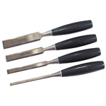 SET DALTI LEMN CU MANER PLASTIC - 4 P.