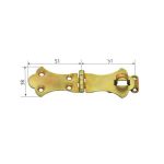 BALAMA ORNAMENTALA PENTRU CUFERE 76X50 MM