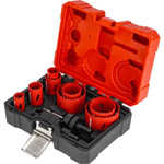 SET CAROTE BIMETAL HSS-M3 UNIVERSALE - 22-68MM