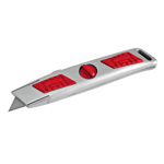 CUTTER METALIC GUMAT CU LAMA RETRACTABILA