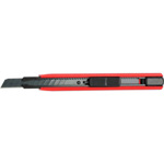 CUTTER ALUMINIU CU BUTON BLOCARE SI LAMA SK5-BRUN - 9MM