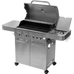 GRILL GAZ INOXIDABIL - 4+1 ARZATOARE / 17.15 KW