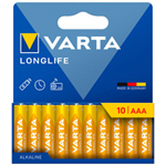 VARTA LONGLIFE AAA PACK10