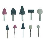 SET FREZE ŞLEFUIRE PENTRU PIATRA - 10 PIESE
