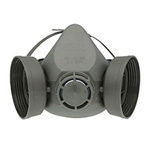 MASCA GAZ DIN SILICON CU DOUA LOCASE PENTRU FILTRU