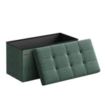 TABURET PLIABIL DEPOZITARE DUBLU - 76X38X38CM / VERDE