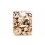 SET ORNAMENTE DE CRACIUN / BEJ - 48P.