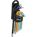 SET CHEI NEGATIVE TORX LUNGI CR-VA S2 T10-T50 - 9P.