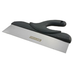SPATULA INOX CU MANER PLASTIC CURBAT
