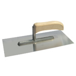 GLETIERA INOX CU MANER LEMN