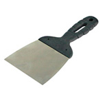 ŞPACLU INOX CU MANER PLASTIC