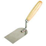 MISTRIE INOX DREAPTA CU MANER LEMN