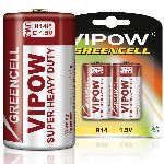 BATERIE SUPER-HEAVY-DUTY 1.5V C-R14 / BLISTER, 2/SET