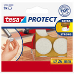 PROTECTIE ANTIZGARAIETURI ROTUND - 26MM / ALB, 9/SET