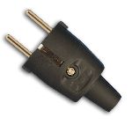 STECHER LINIAR CAUCIUCAT CU MANSON / NEGRU