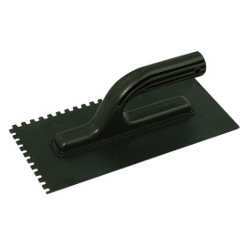 gletiera plastic dintata cu maner ingust 270x130/6mm