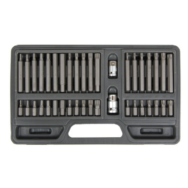 Set varfuri hexagonale/canelate/torx cr-va s2 - 40p.