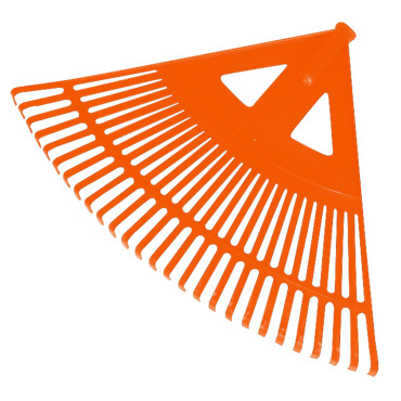 Grebla plastic evantai 430mm / 20 dinti / colorata
