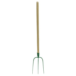 furca gospodarie cu maner lemn 230x305/1305mm / 4 dinti