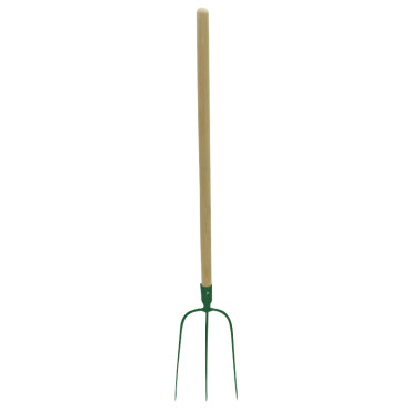 Furca gospodarie cu maner lemn 230x305/1305mm / 4 dinti