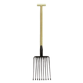 furca pentru cartofi cu maner lemn tip-t 275x370/1370mm