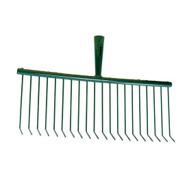 grebla metalica cu dinti subtiri 405x170mm / 20 dinti