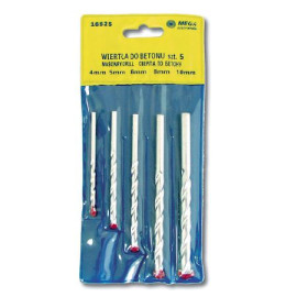 set burghie zidarie 3-10mm - 8p.