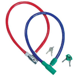 lacat antifurt cu cheie 550mm / inchizator plastic