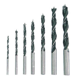 set burghie lemn 4-10mm - 5p.