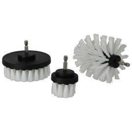 set perii curatare cu tija adaptoare - moale, 3/set