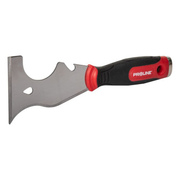 Spaclu multifunctional cu maner bimaterial si varfuri