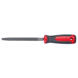 pila metal cu maner bimaterial / triunghiulara - 200mm