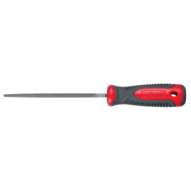 pila metal cu maner bimaterial / patrata - 200mm