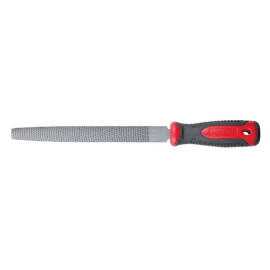 raspila cu maner bimaterial / semirotunda - 200mm