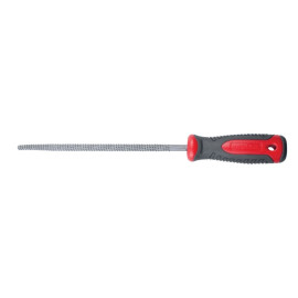 raspila cu maner bimaterial / rotunda - 200mm