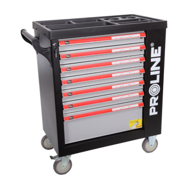 Dulap scule mobil 790x490x1010mm / 7 sertare