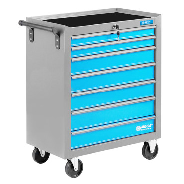 Dulap scule mobil 615x330x770mm / 7 sertare