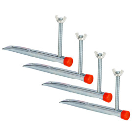 set suporti perete de anvelope 18mm / 20.3x12cm - 4p.