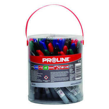 Markere lungi negre (n-45), 45/set