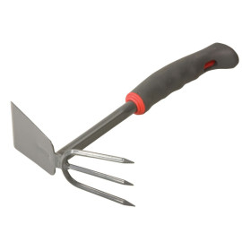 furca mica cu sapaliga din otel pentru gradinarit