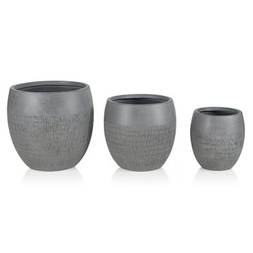 Set ghivece exterior - helia, 3p.