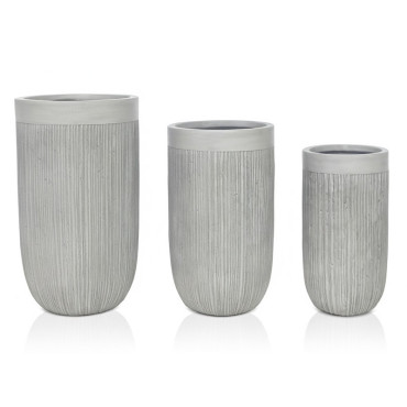 Set ghivece exterior - mira, 3p.