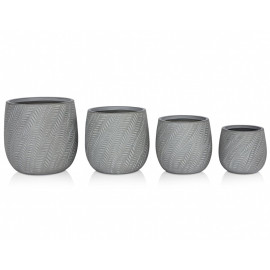 set ghivece exterior - amelie, 4p.