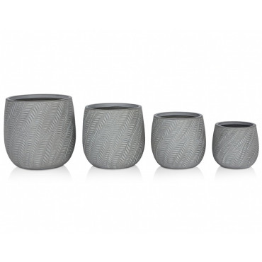 Set ghivece exterior - amelie, 4p.