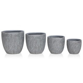 set ghivece exterior - luna, 4p.