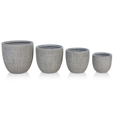 Set ghivece exterior - naya, 4p.